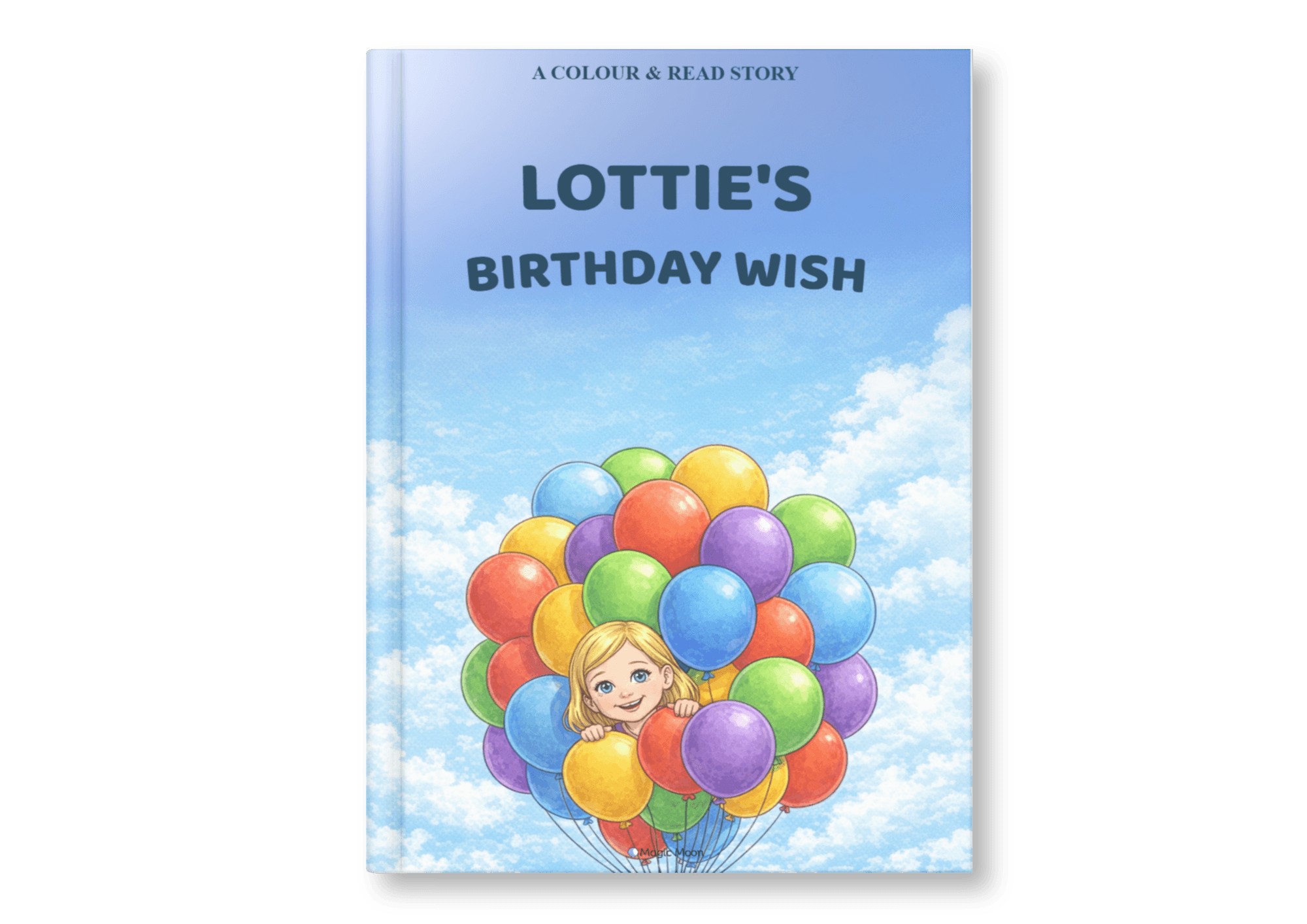 Personalised birthday colouring book gift for children ? a unique personalised present